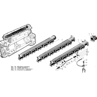 519-01-3К Коллектор впускной правый